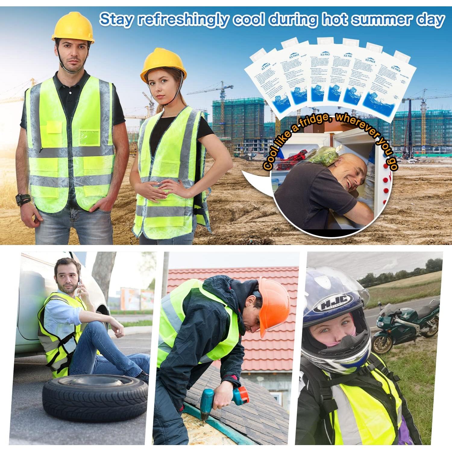 Chaleco Refrigerante PANGTIKU con 20 Paquetes de Hielo