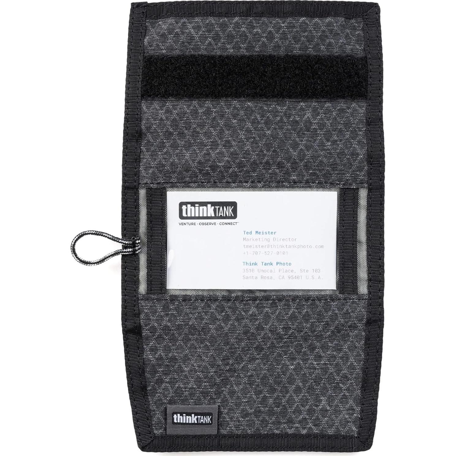 Cartera de Memoria y Batería Think Tank Photo Pizarra Negra