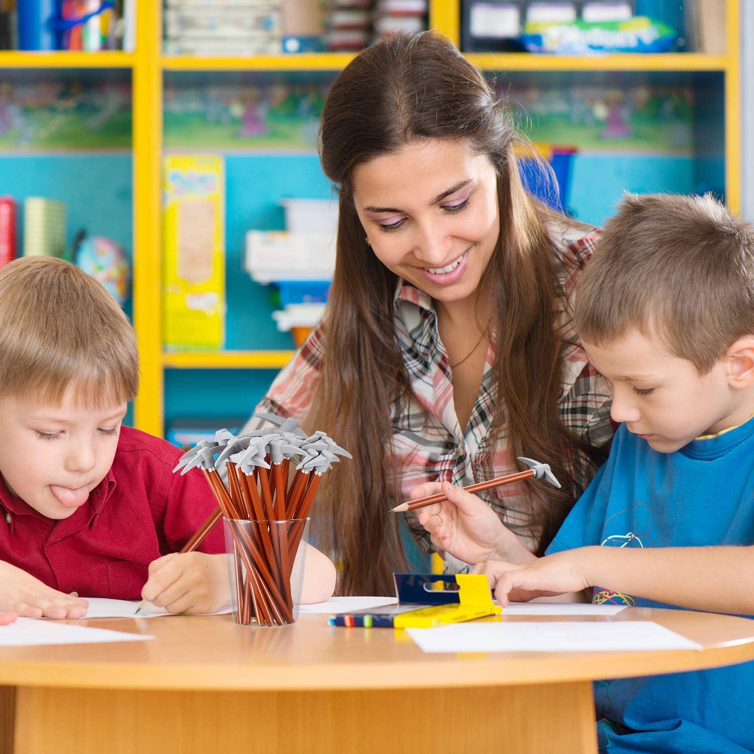 Juego de Lápices con Goma de Borrar Chinco 24 Piezas