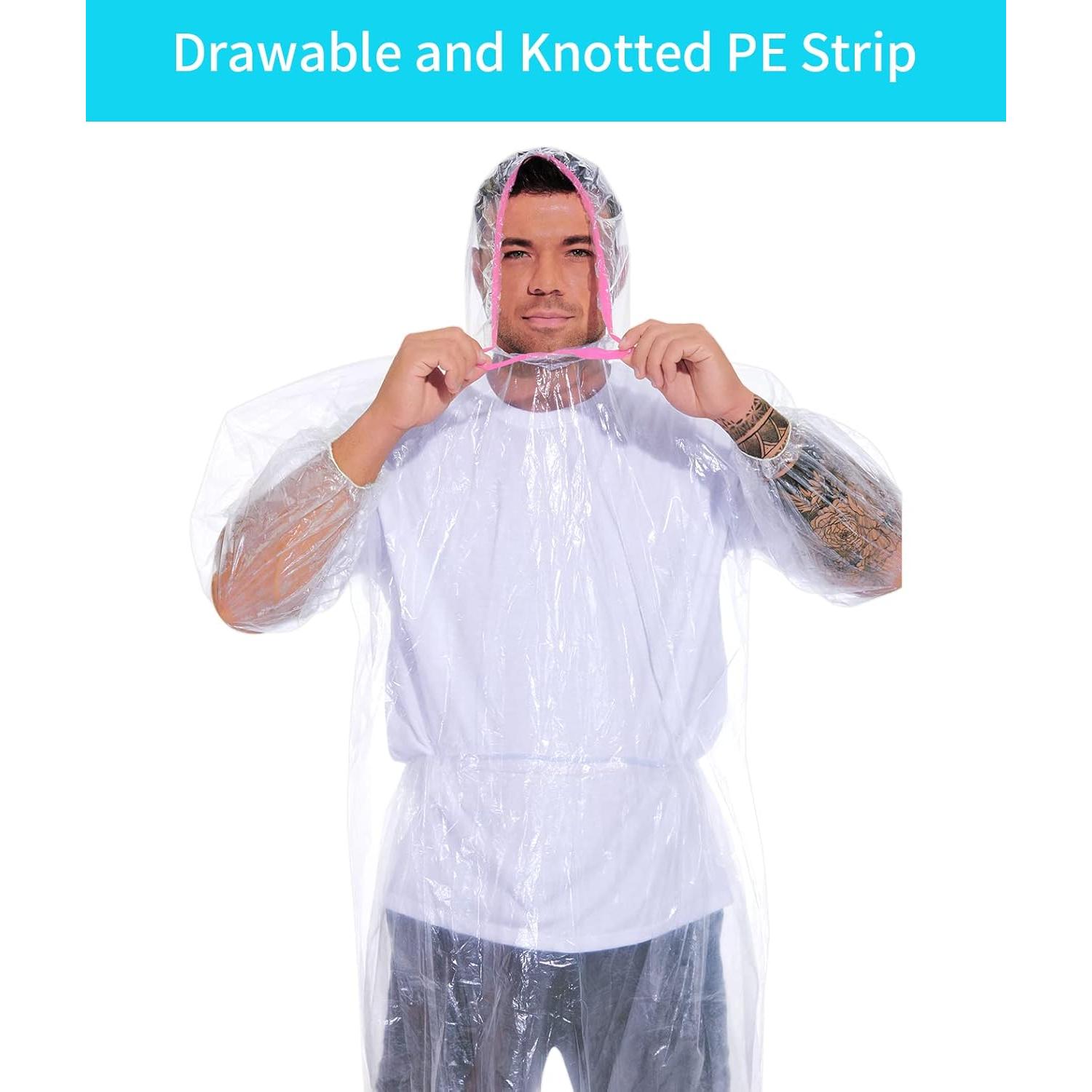 Conjunto de Impermeables Desechables 2 Paquetes Talla Grande