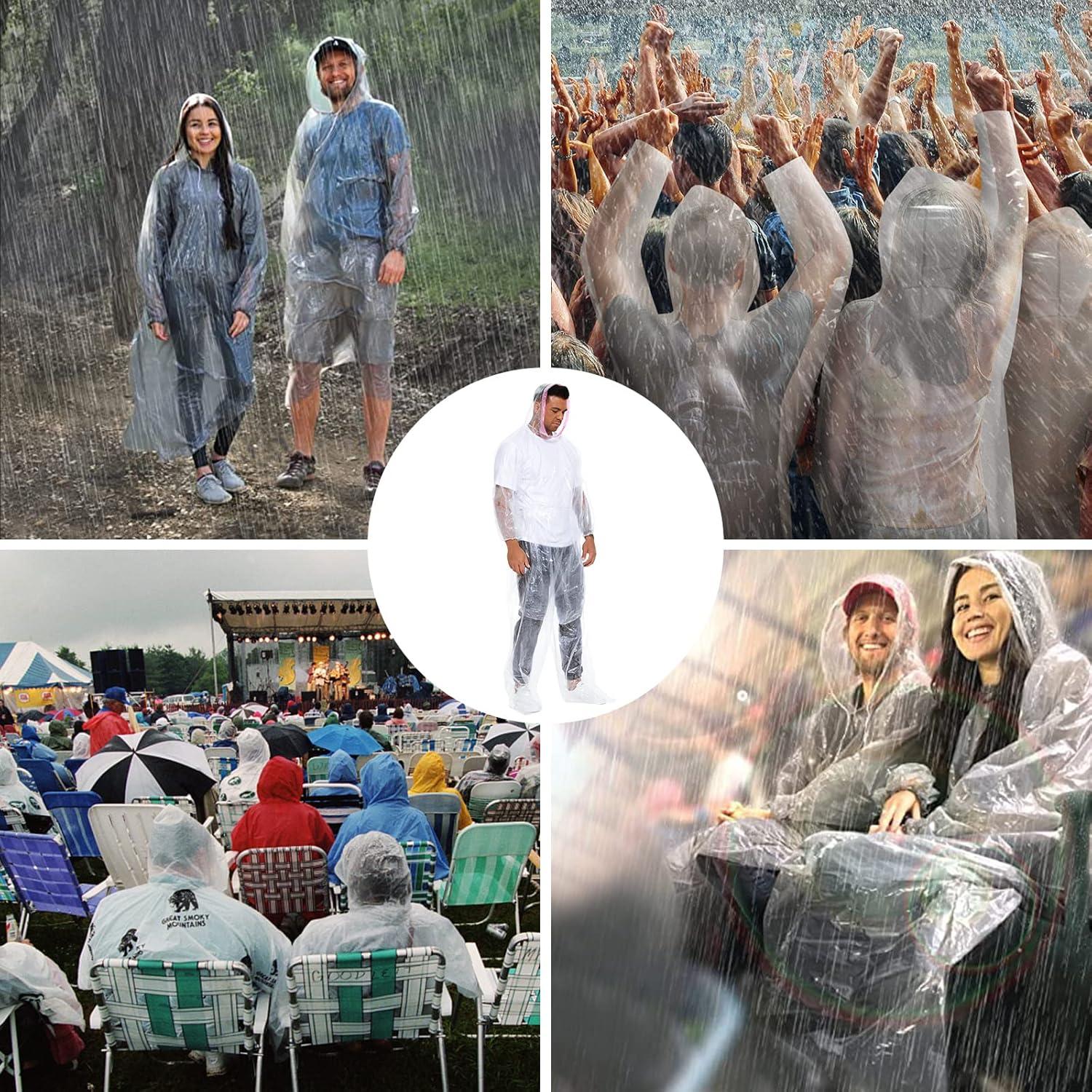 Conjunto de Impermeables Desechables 2 Paquetes Talla Grande