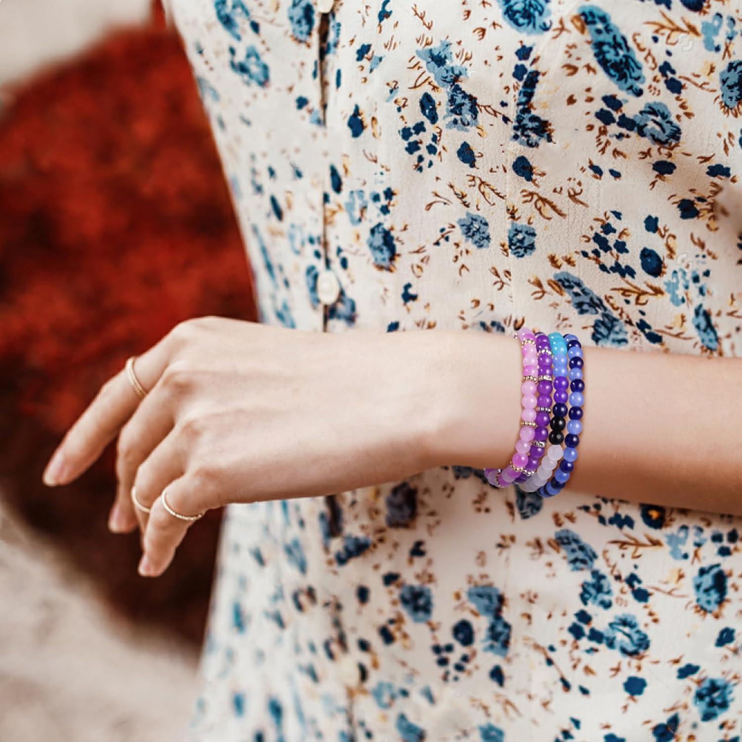 1368 Perlas de Vidrio 6mm Funtopia para Joyería y Manualidades