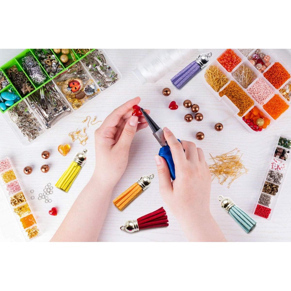 Borlas de Cuero PAXCOO para Joyería - 50 Piezas Multicolor