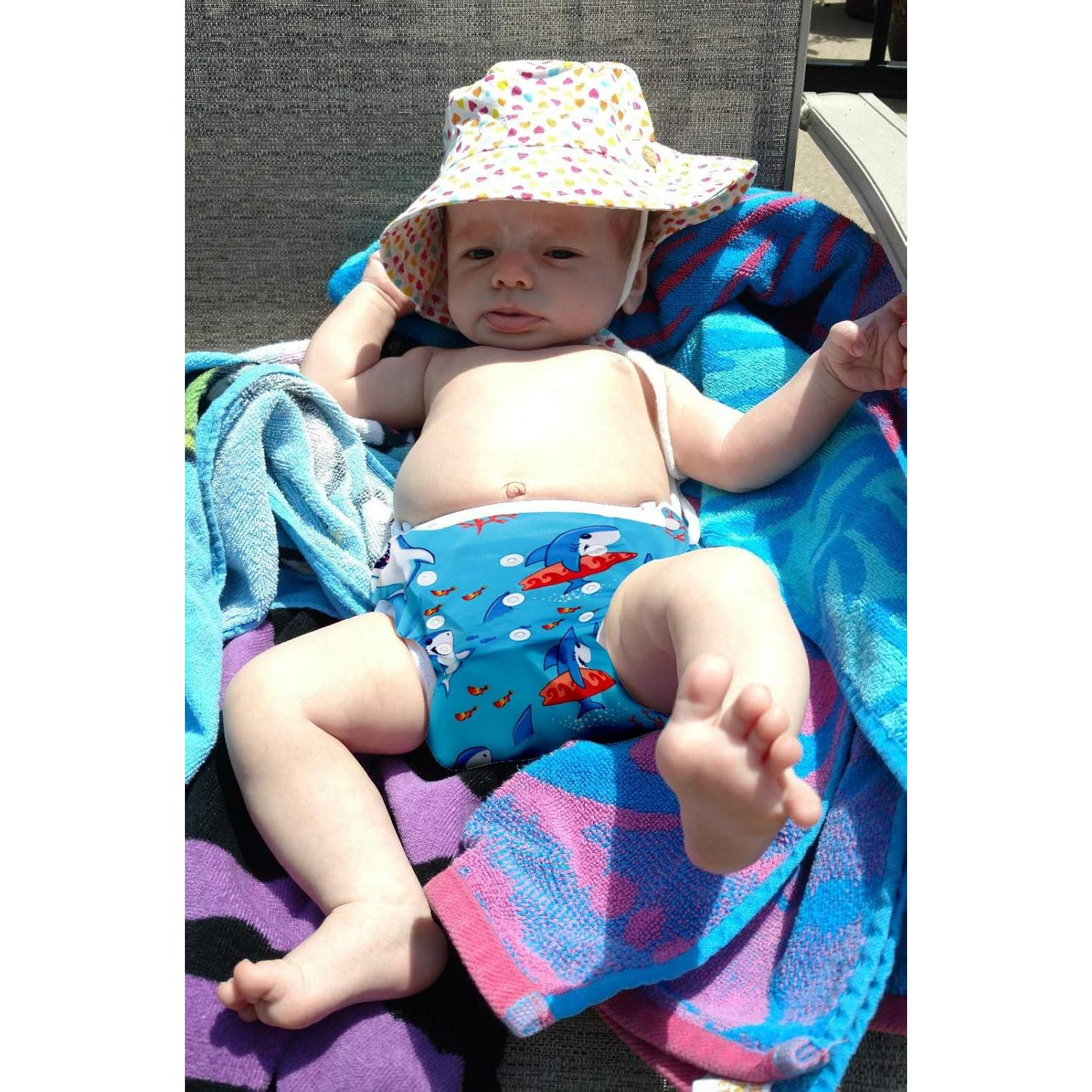 Pañales de Natación Reutilizables Storeofbaby 3.6-16.3 kg