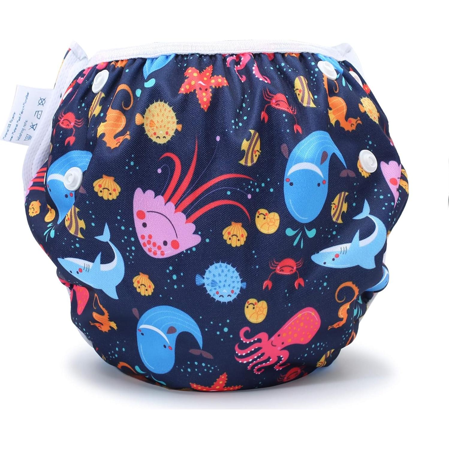 Pañales de Natación Reutilizables Storeofbaby 3.6-16.3 kg