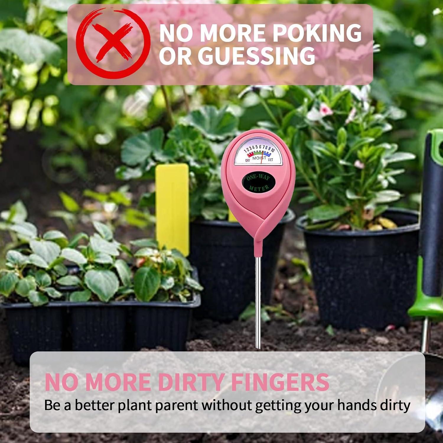 Medidor de Humedad de Suelo MEPHILIMIA Sin Batería 24.5 cm