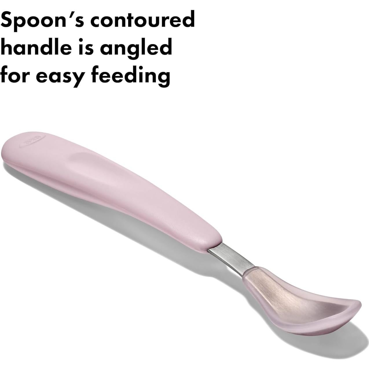 Cuchara de Alimentación OXO Tot On-The-Go - Silicona Floración