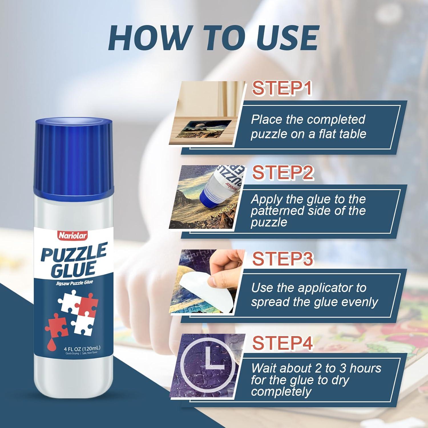 Pegamento Transparente para Rompecabezas Nariolar 113.4 g