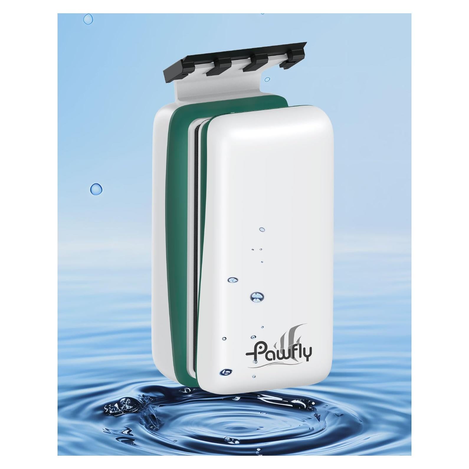 Limpiador Magnético de Acuario Pawfly con 2 Raspadores 6.35mm