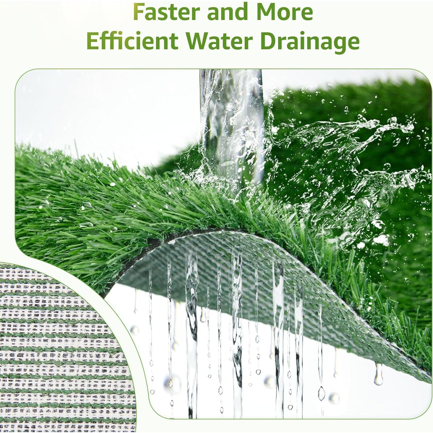 Almohadillas de Césped Artificial LOOBANI 35.56x45.72 cm para Perros