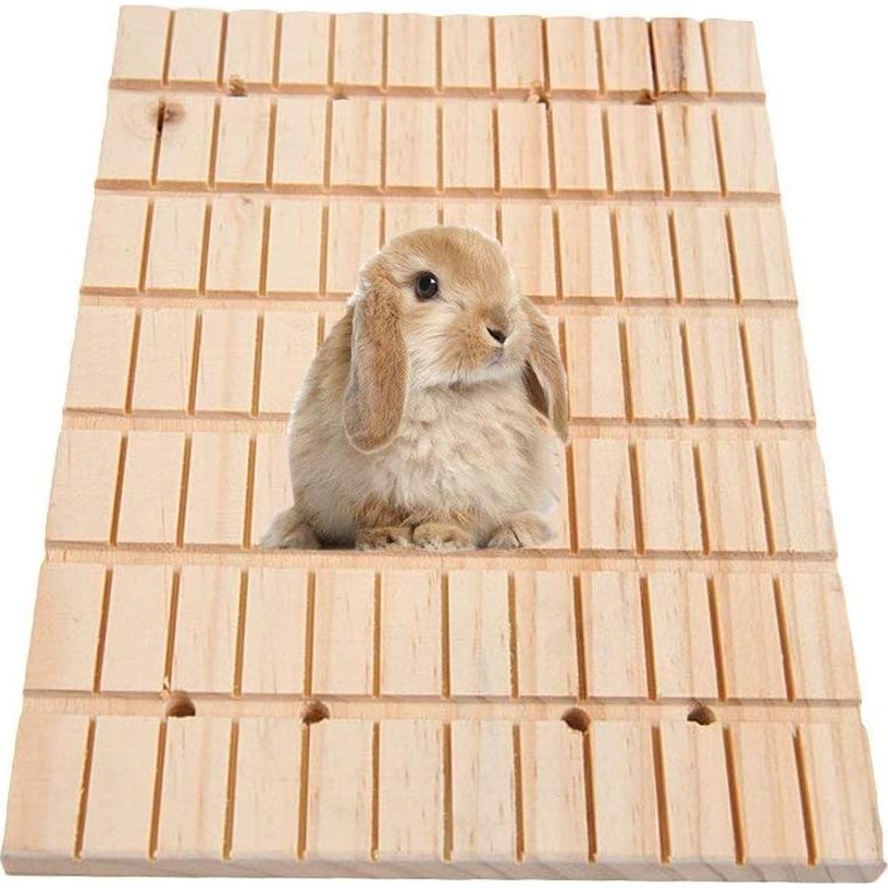 Tablero de Rasguño para Conejos Litewood 27x20 cm Madera Natural