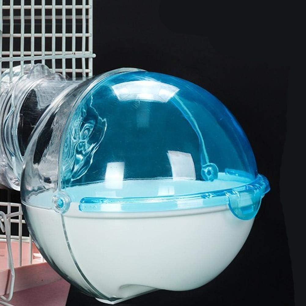 Baño para hámster Gutongyuan Azul 16x12 cm Accesorios