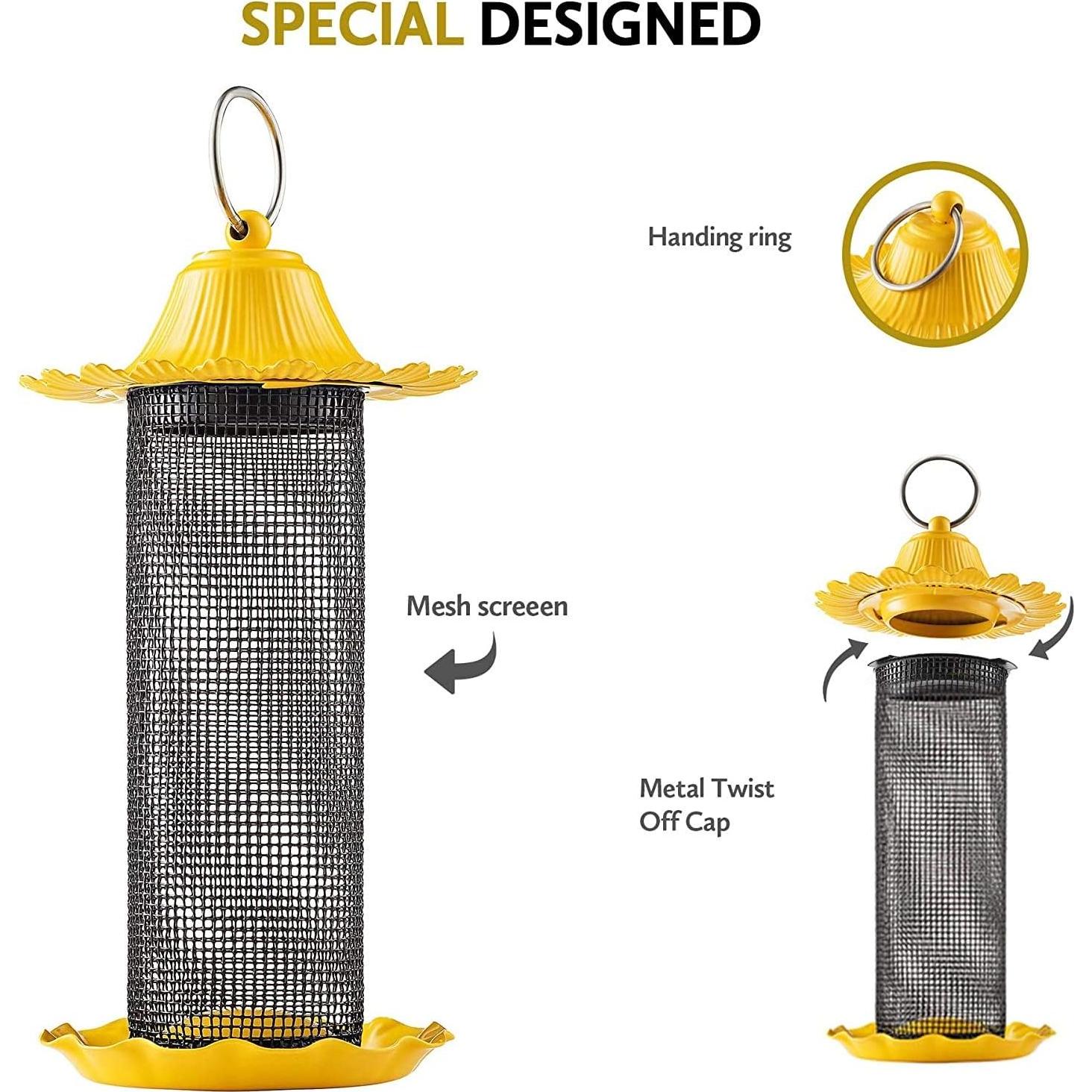 Comederos para Jilgueros Sewanta - Juego de 2, 0.23 kg