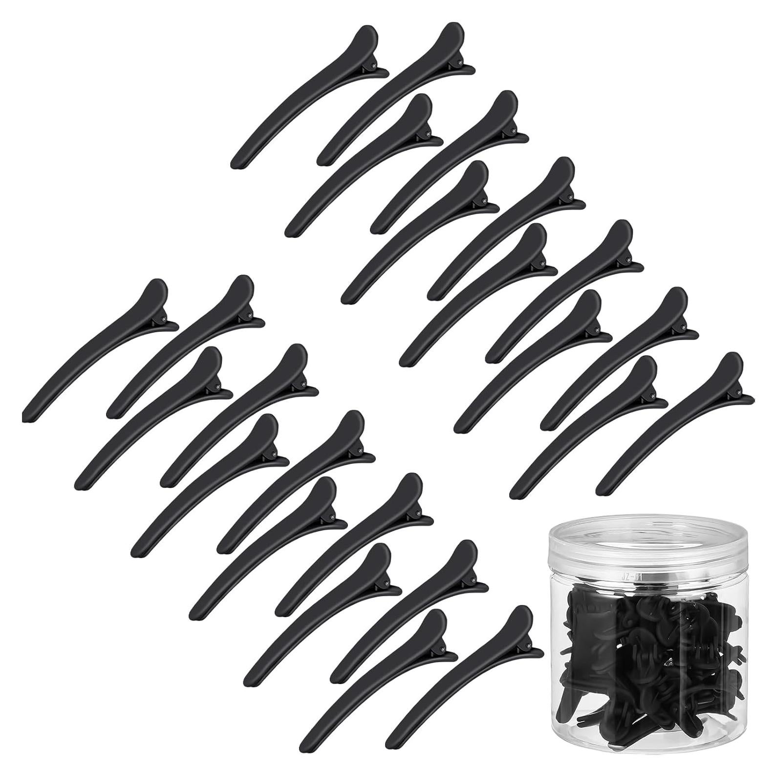 Clips de Cabello Geosar 24 Pcs Pico de Pato 7.5 cm Coloridos