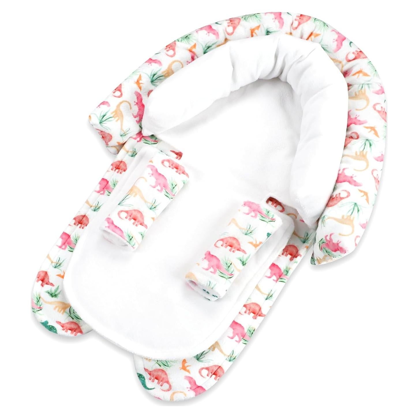 Soporte de Cabeza para Asiento de Auto Bebé SWESEN Dinosaurio