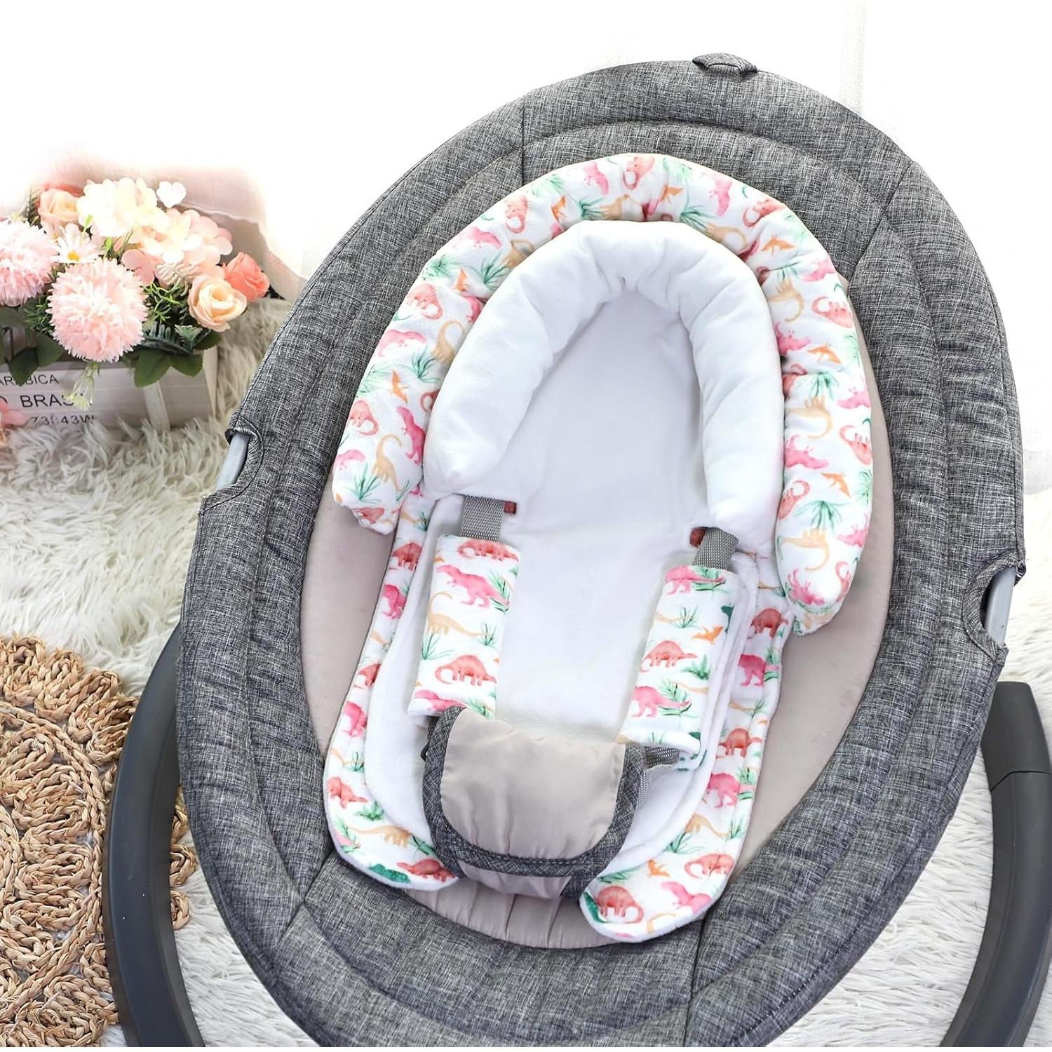 Soporte de Cabeza para Asiento de Auto Bebé SWESEN Dinosaurio