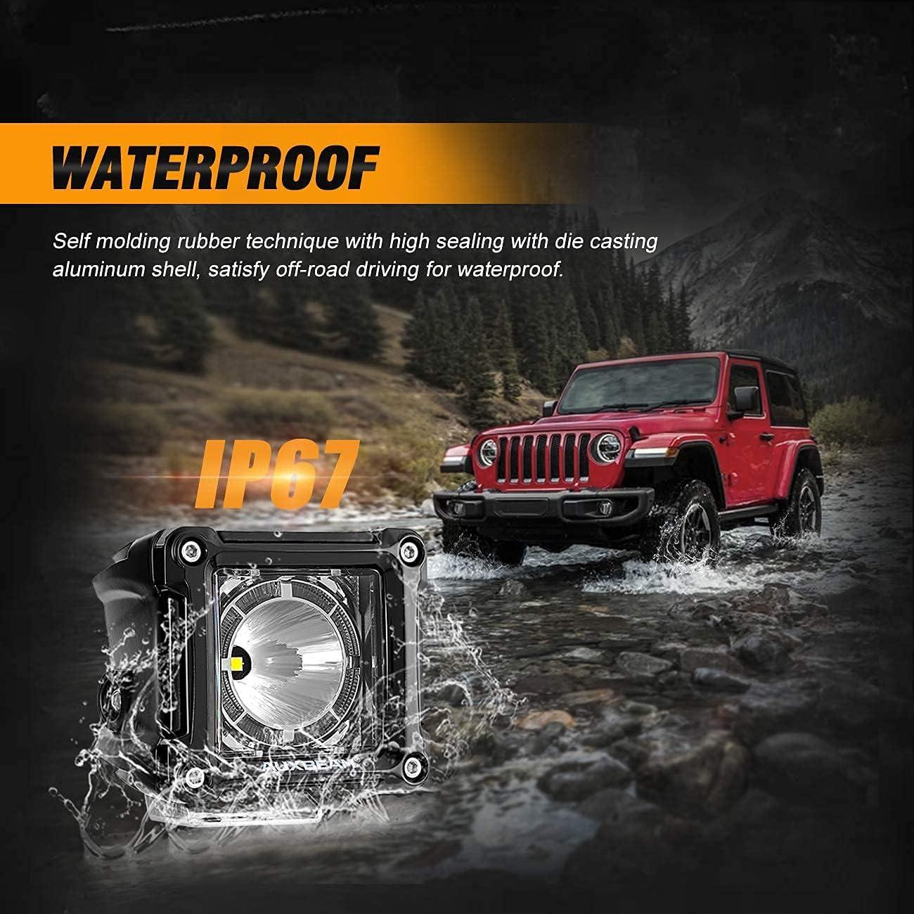 Focos LED Auxbeam FA Series 3" 20W IP67 2 Modos Offroad