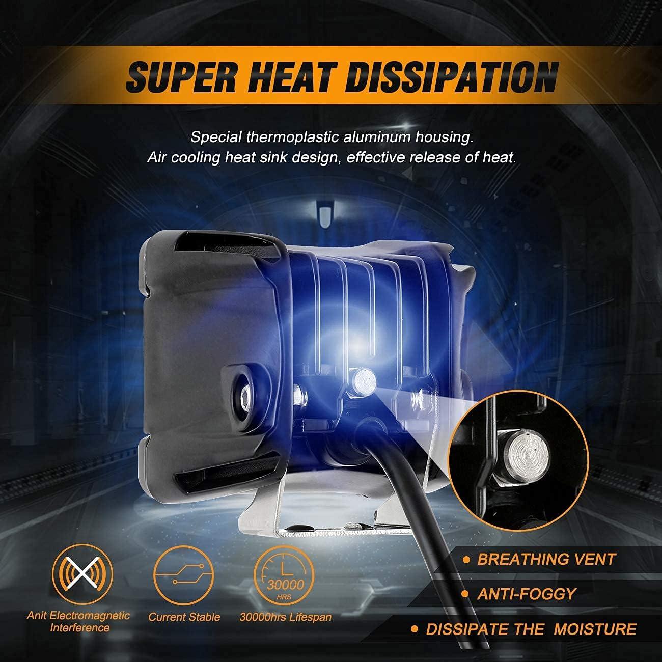 Focos LED Auxbeam FA Series 3" 20W IP67 2 Modos Offroad