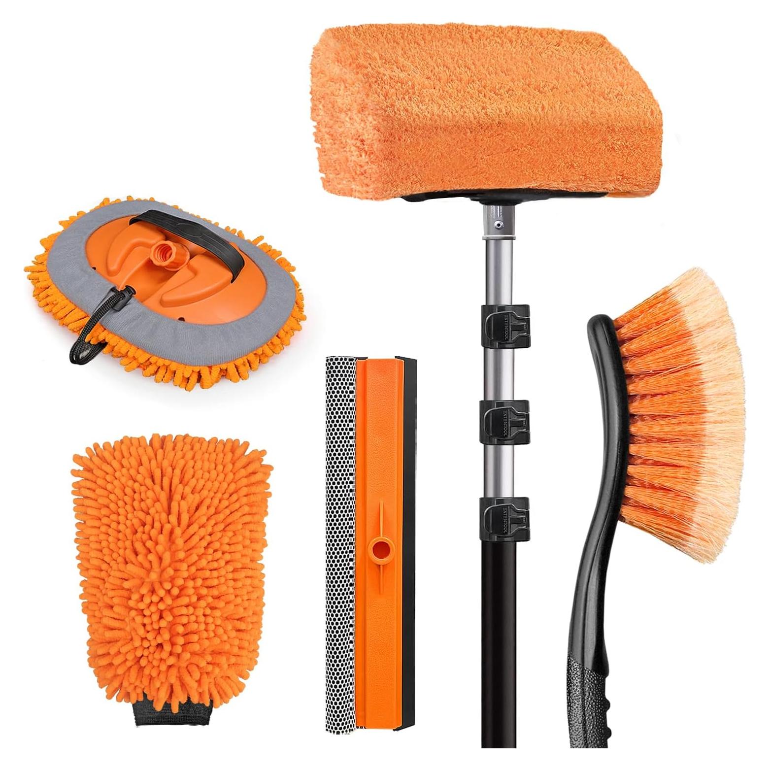 Kit de Limpieza de Autos ARTIPOLY con Poste de 3.66m