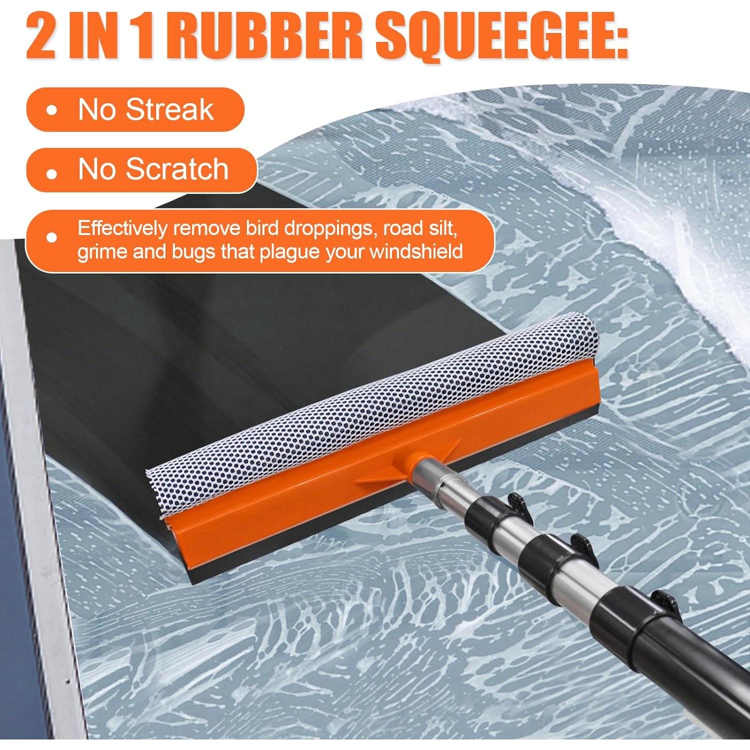 Kit de Limpieza de Autos ARTIPOLY con Poste de 3.66m