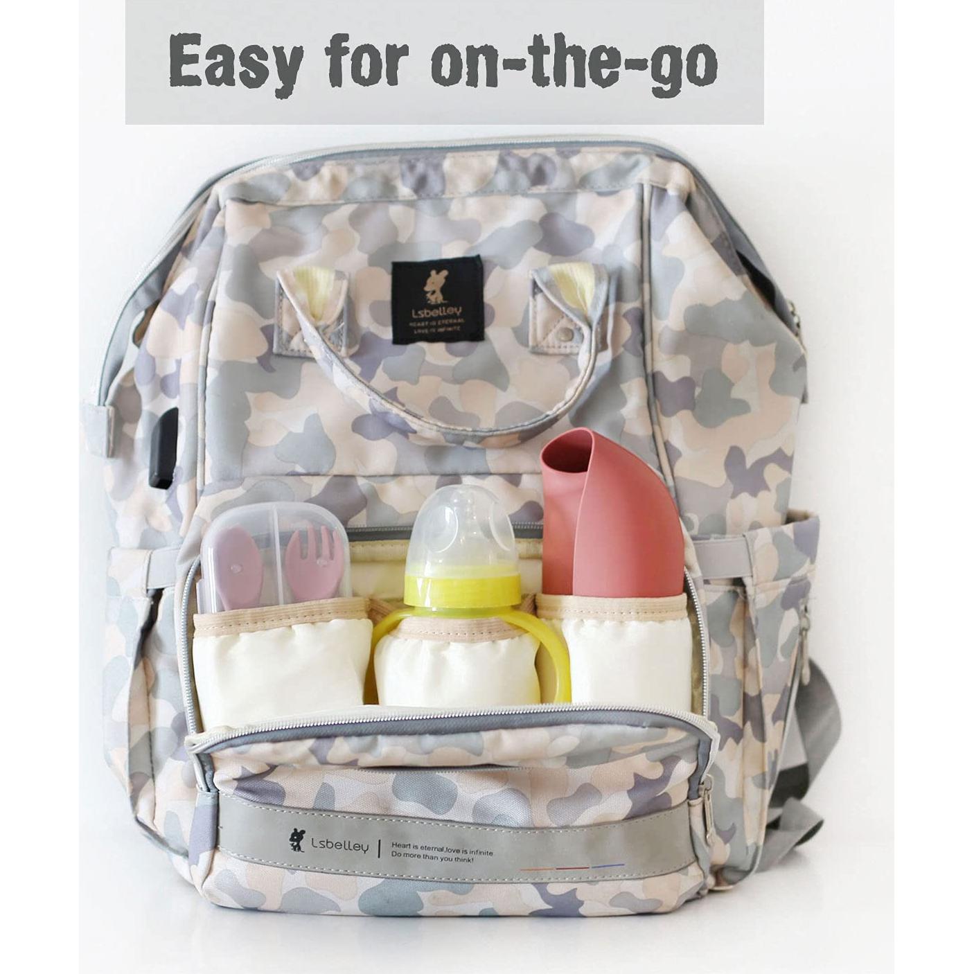 Baberos de Silicona Ginbear Ajustables Impermeables 2 Unidades