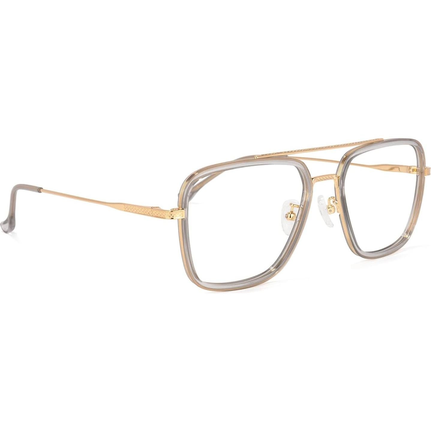 Gafas de lectura Zeelool Aviador con bloqueo luz azul 0.5x