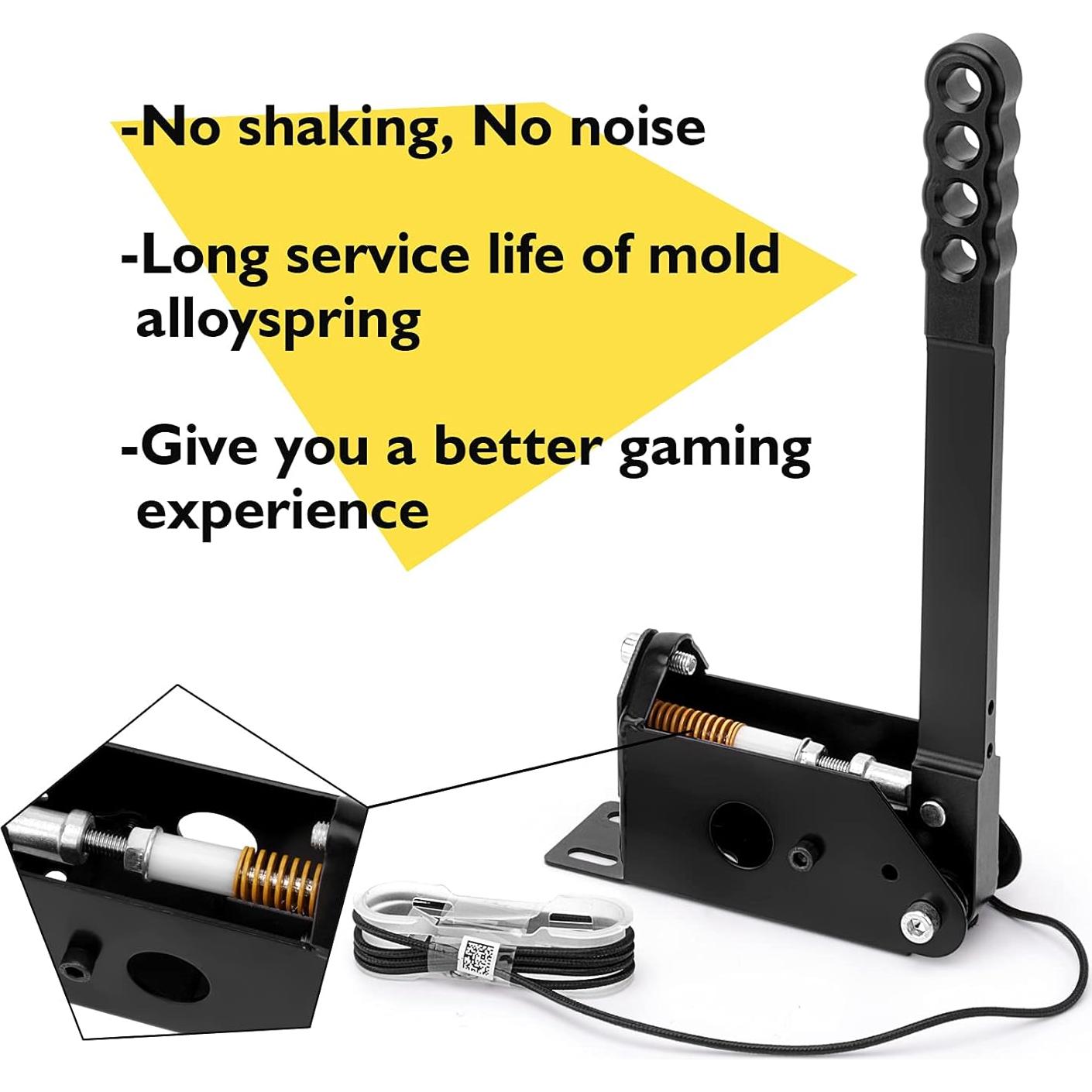 Freno de Mano USB Aikeec para Simuladores de Carreras PC