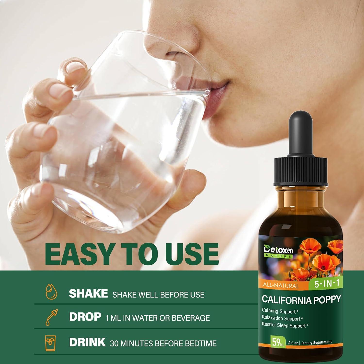 Extracto de Amapola de California DetoxenNATURE 60 ml