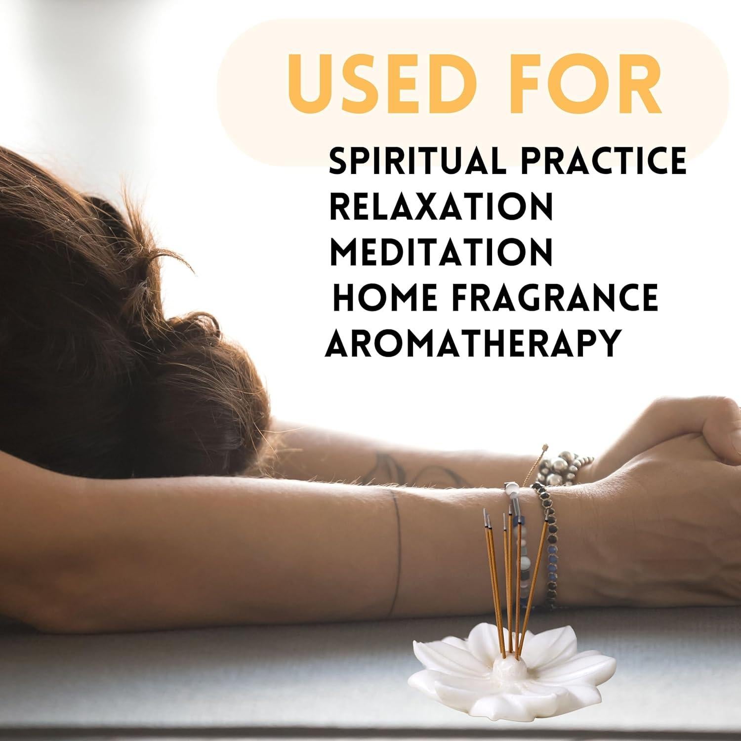 Varitas de Incienso Alaysom Salvia Blanca - Paquete de 4 Aromas