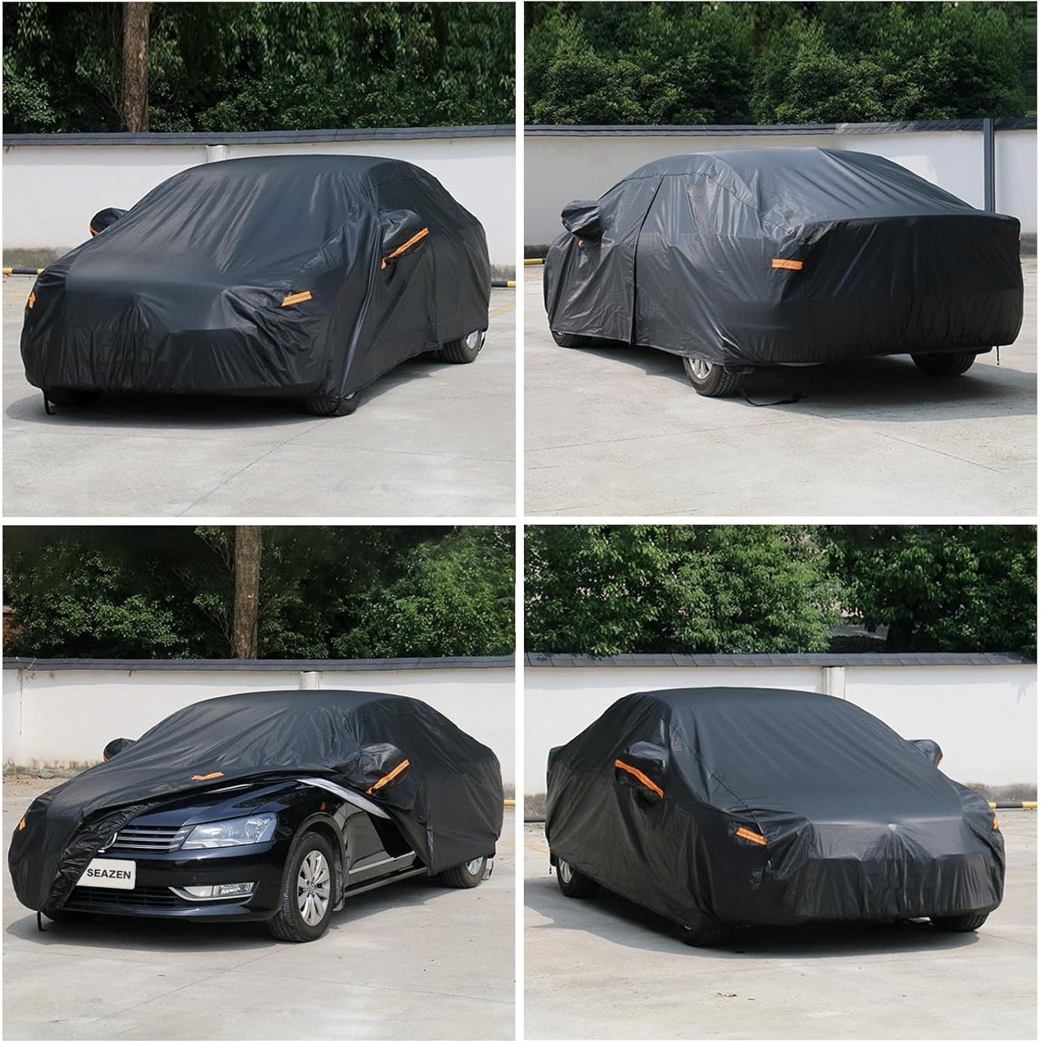 Funda para Coche SEAZEN 7 Capas Impermeable hasta 508 cm