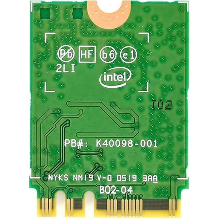 Adaptador WiFi 6 AX200 HighZer0 M.2 802.11ax 2.4 Gbps Bluetooth 5.2