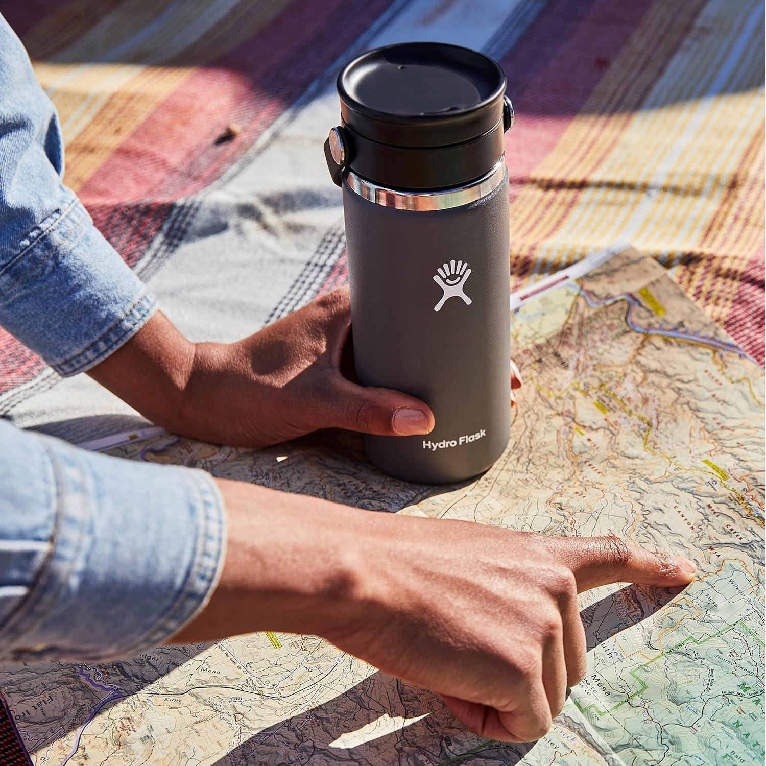 Botella Aislada Hydro Flask 16 Oz Flex Sip Agave