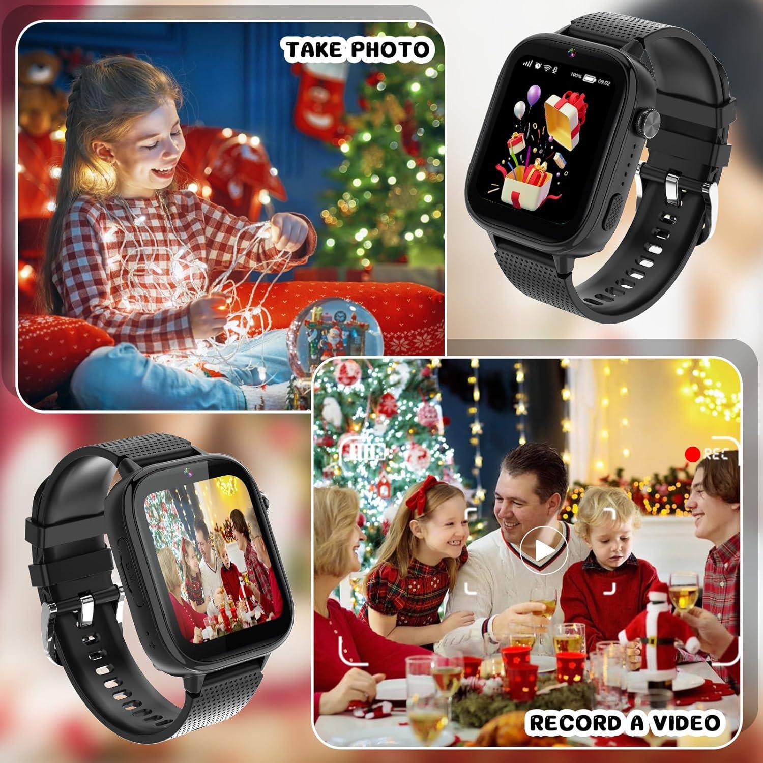 Reloj Inteligente OKYUK para Niños 4G con SIM y Juegos