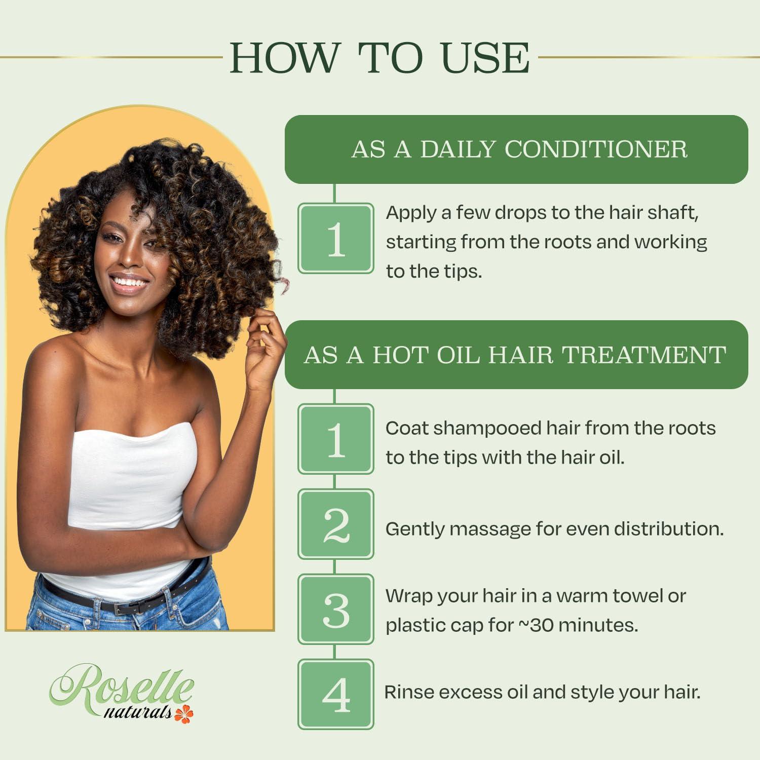 Aceite de Chebe Roselle Naturals 60 ml - Crecimiento Cabello Fuerte