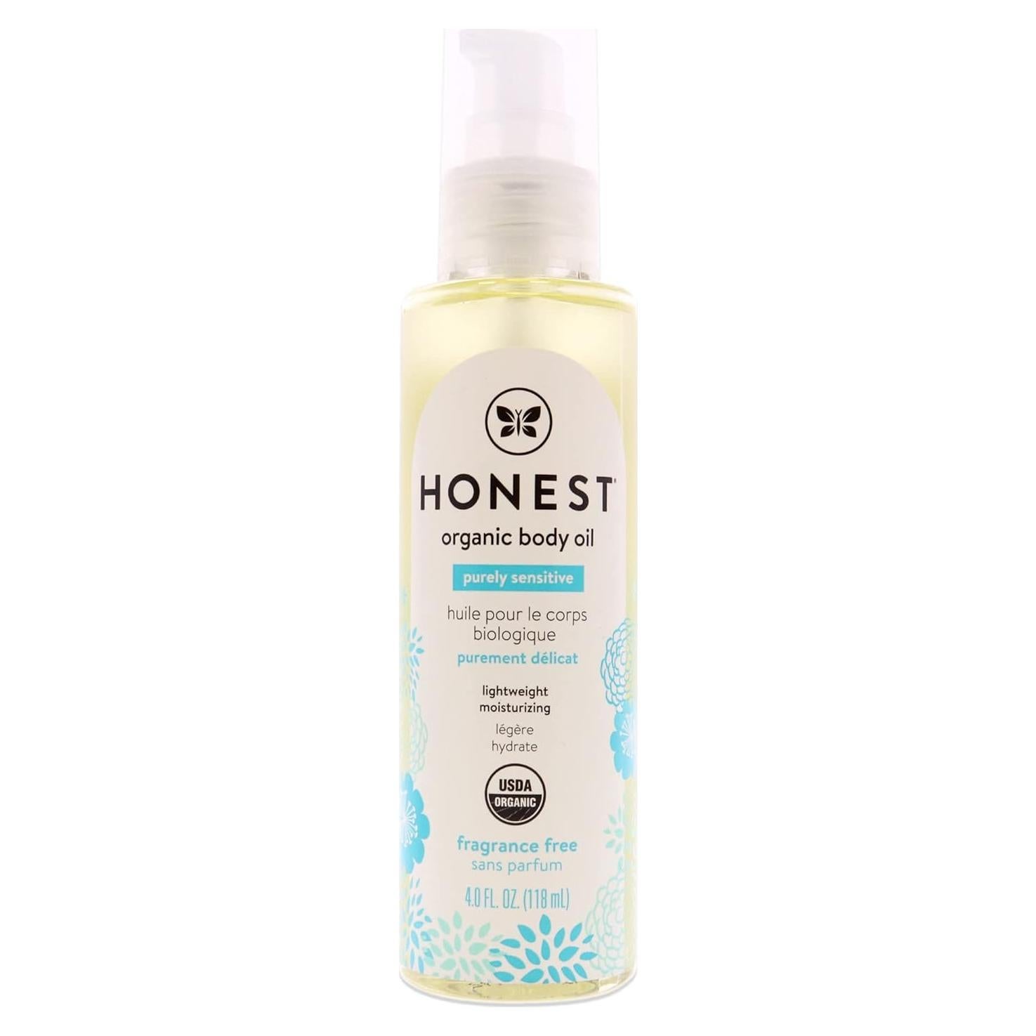 Aceite Hidratante para el Cuerpo HONEST 113 g Orgánico