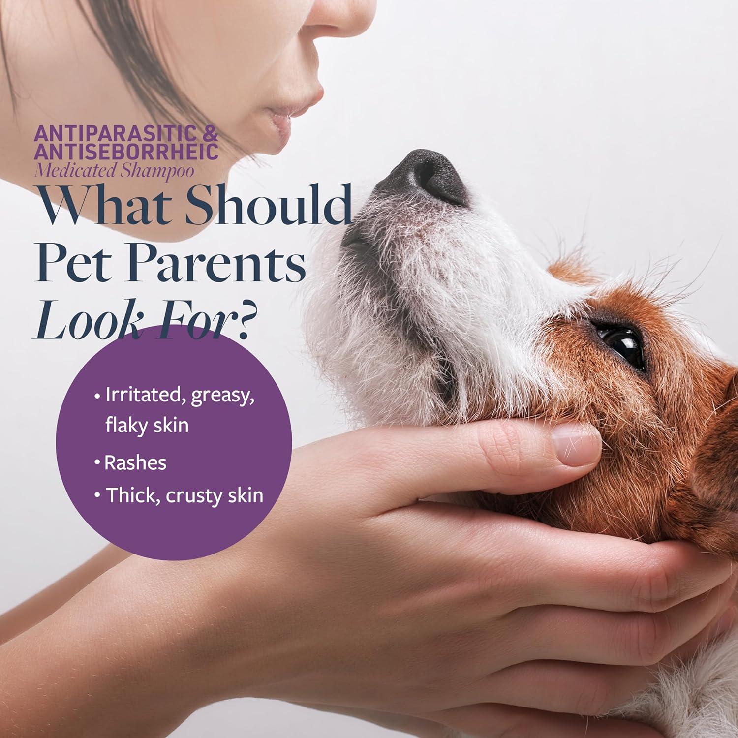 Champú Medicado Antiparasitario y Antifúngico Veterinary Formula 16oz