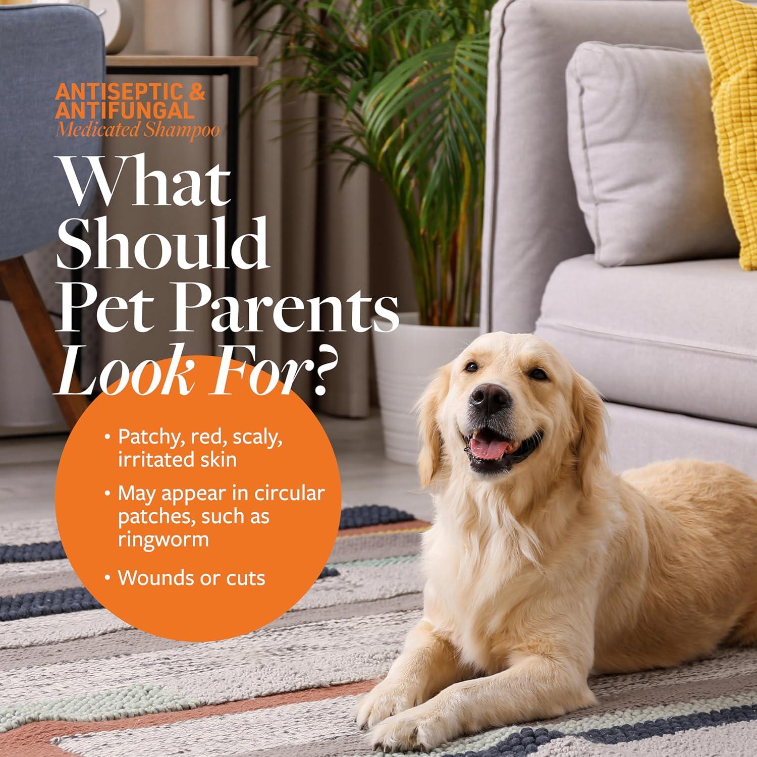 Champú Medicado Antiparasitario y Antifúngico Veterinary Formula 16oz