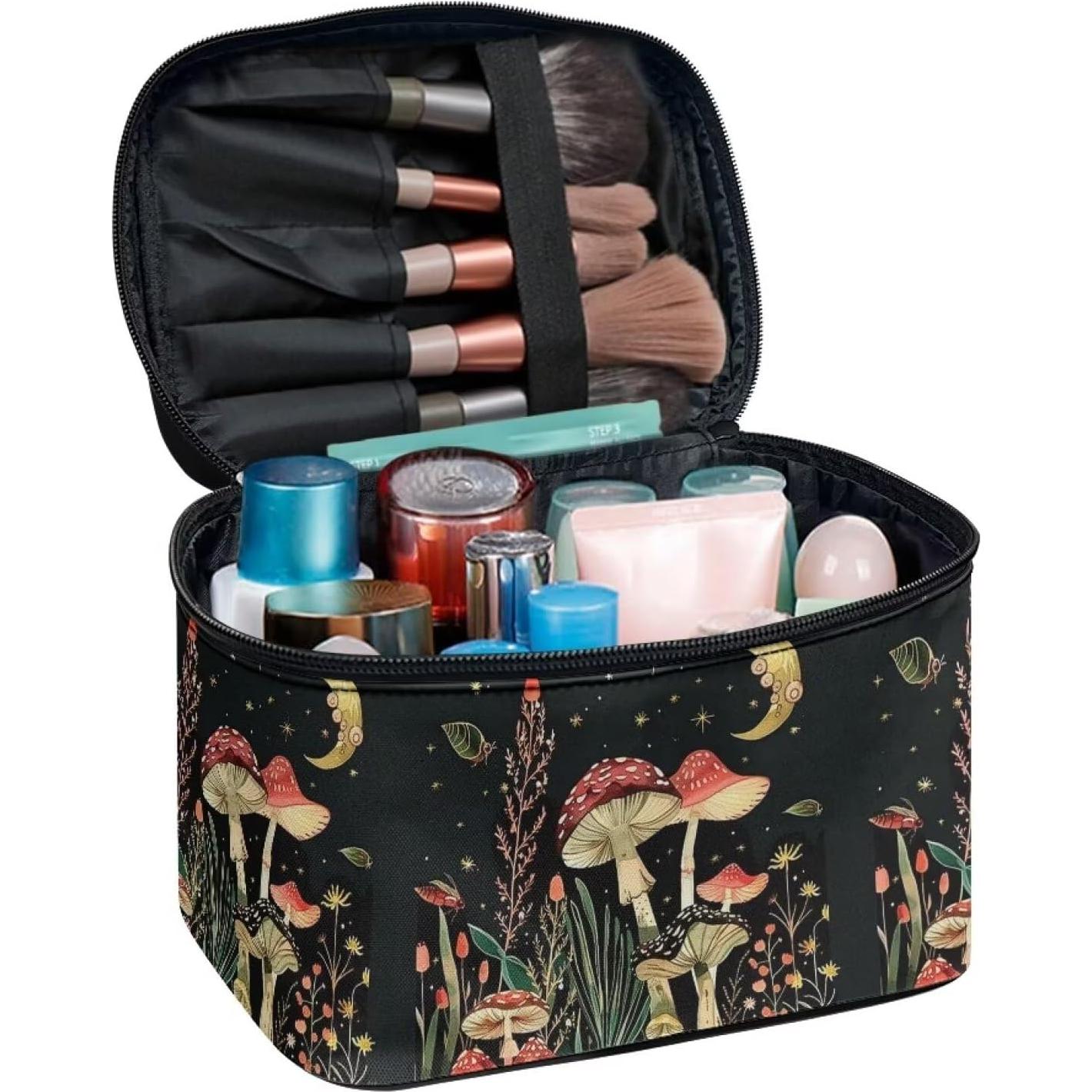 Bolsa de Maquillaje Flashideas Hongo Rojo Organizador 22.5x16.5cm