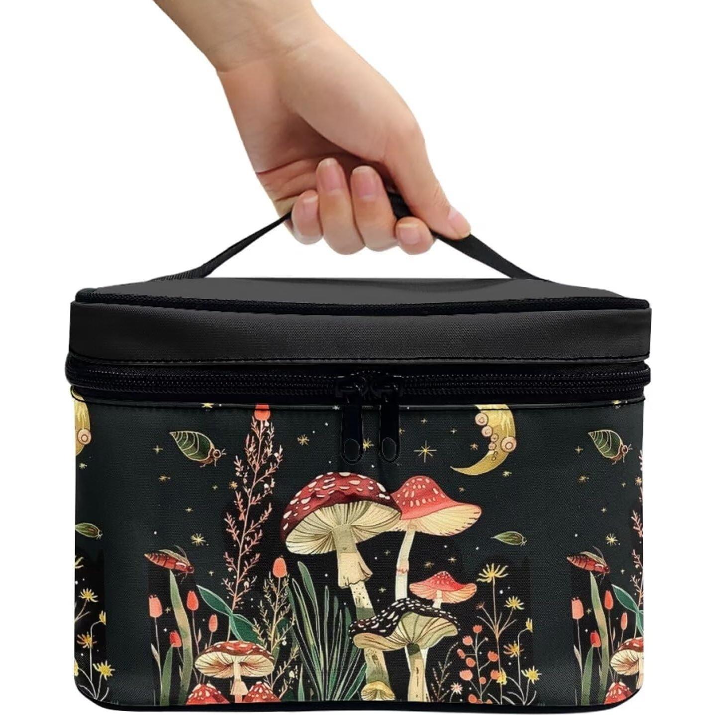 Bolsa de Maquillaje Flashideas Hongo Rojo Organizador 22.5x16.5cm