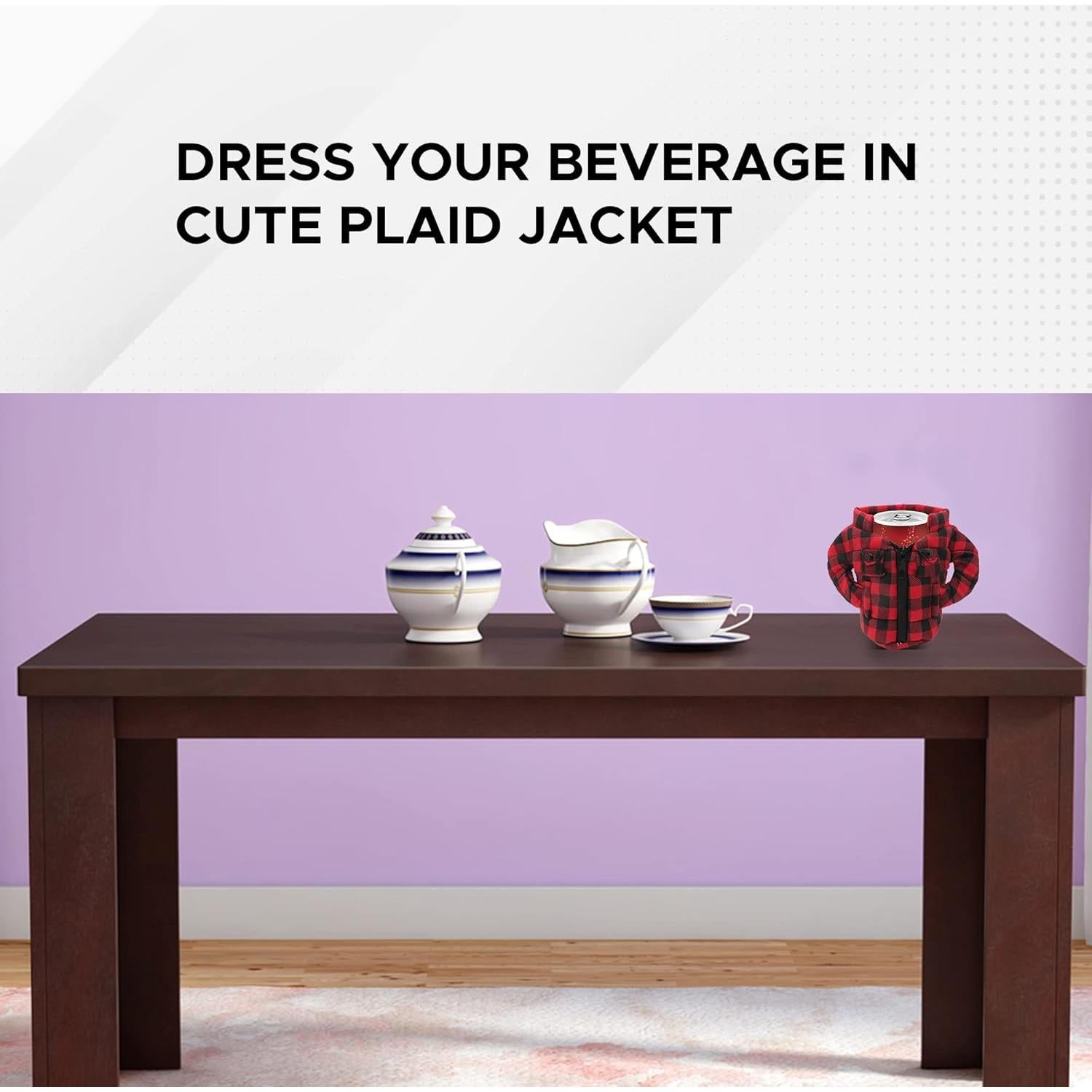 Chaleco Enfriador de Latas Gadgetime Rojo Algodón 355ml