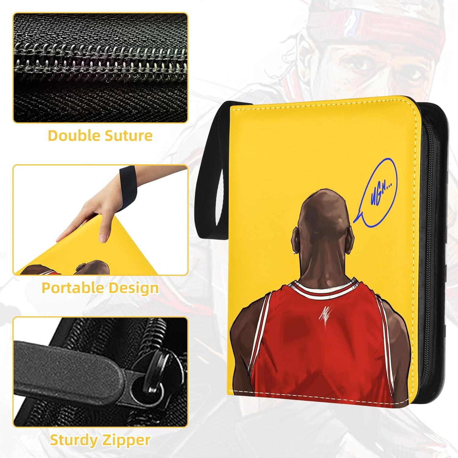 Carpeta de Tarjetas de Baloncesto Aysoner - 400 Tarjetas, Impermeable