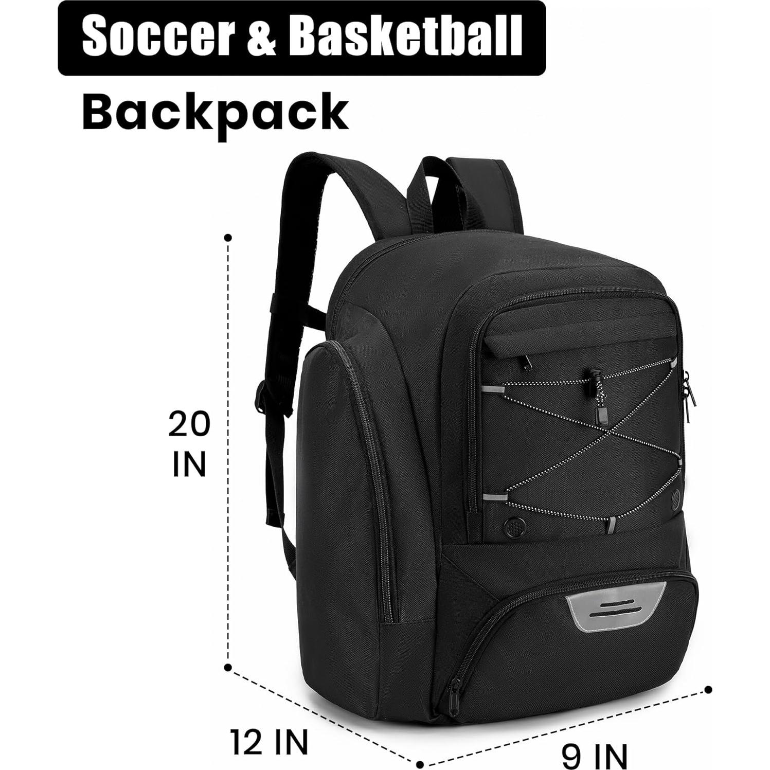 Mochila Deportiva Resistente al Agua ZQN-BAG-ALL - Negro