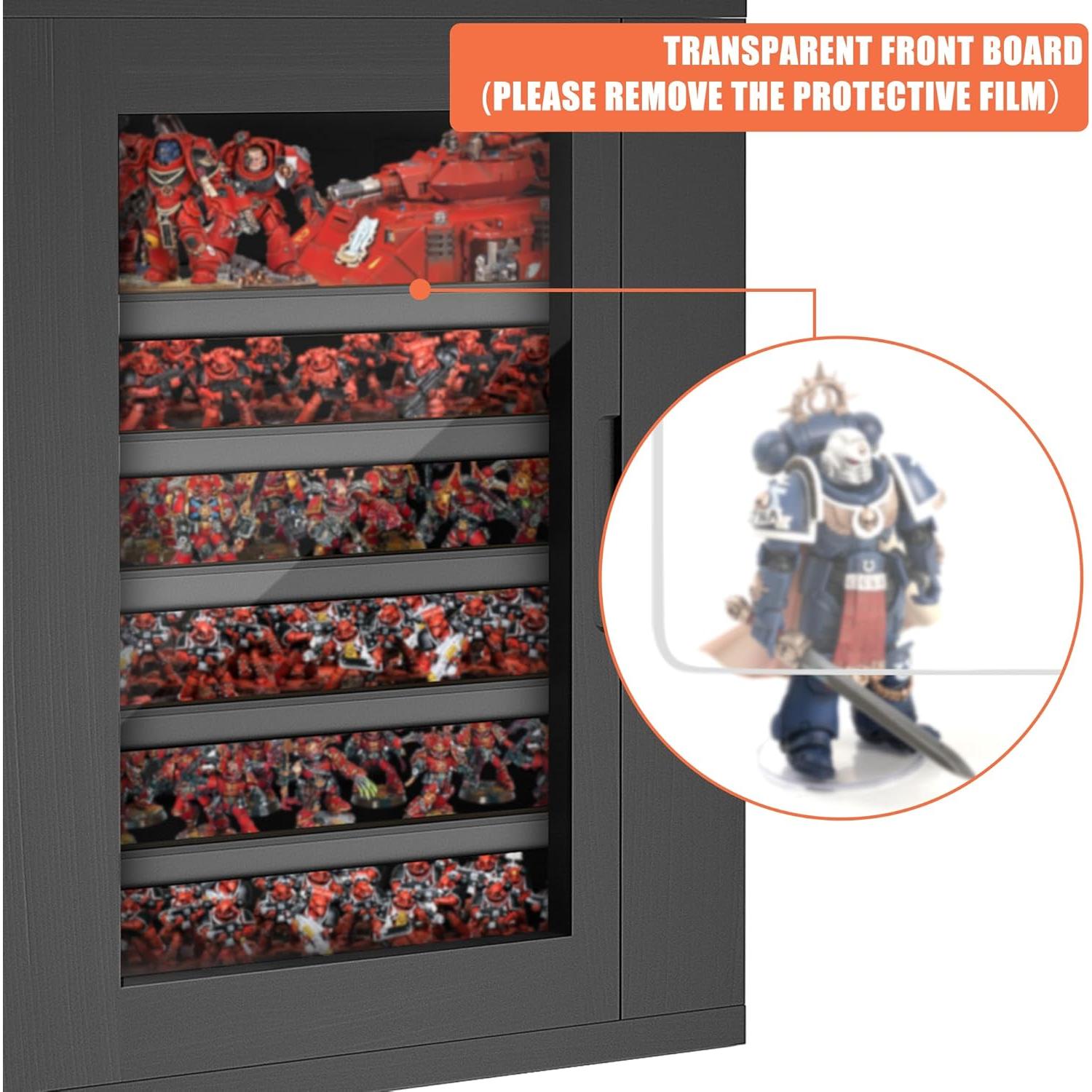 Caja de Almacenamiento en Miniatura WELIDAY 37.1x29x43.2cm Negra