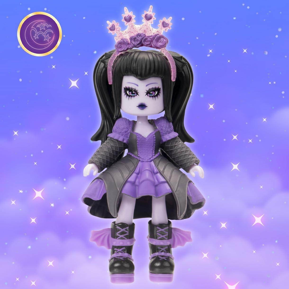 Muñeca Hada Oscura Royale High 7.62 cm con 9 Accesorios