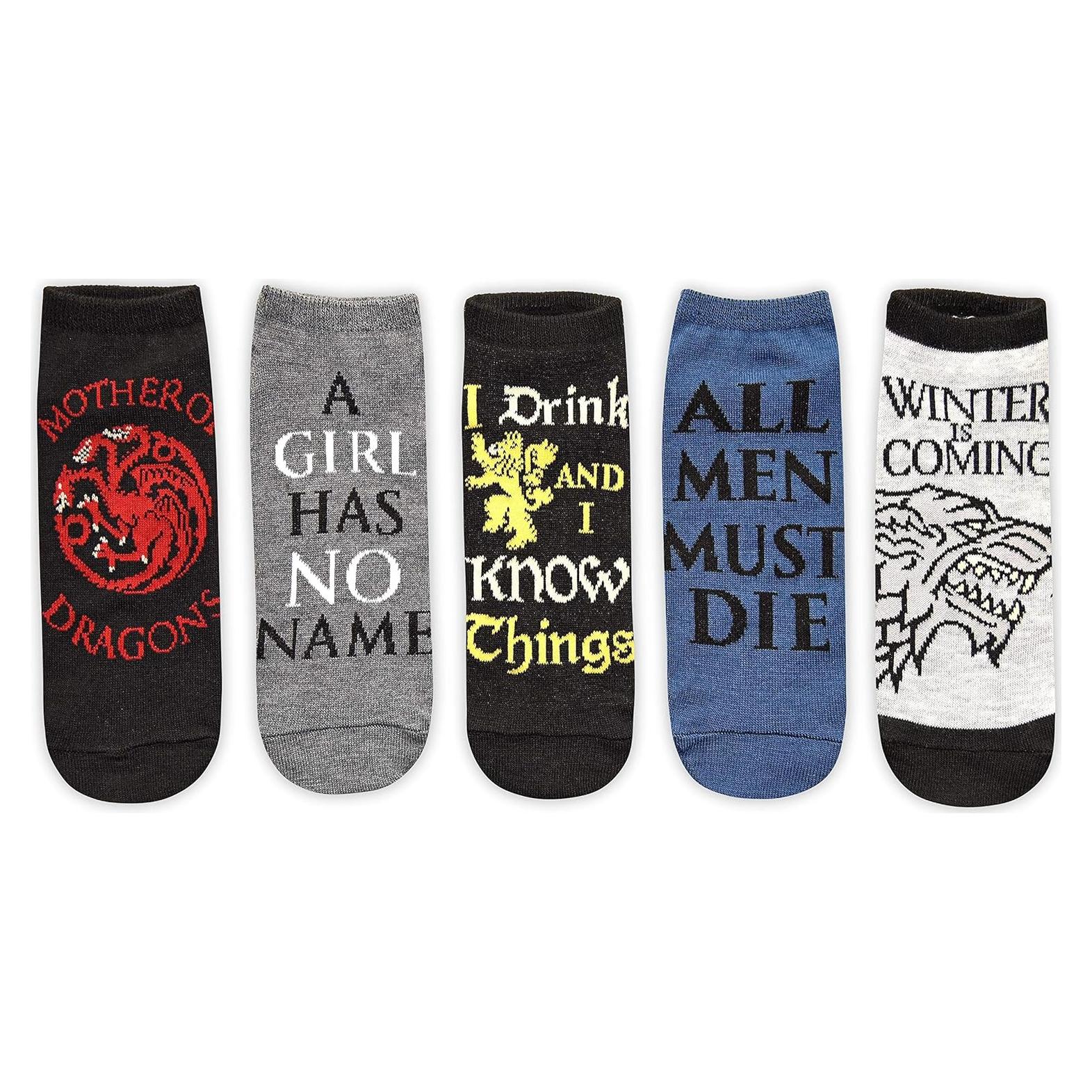 Calcetines Cortos Game of Thrones Hyp - Paquete de 5 Mujeres 4-10