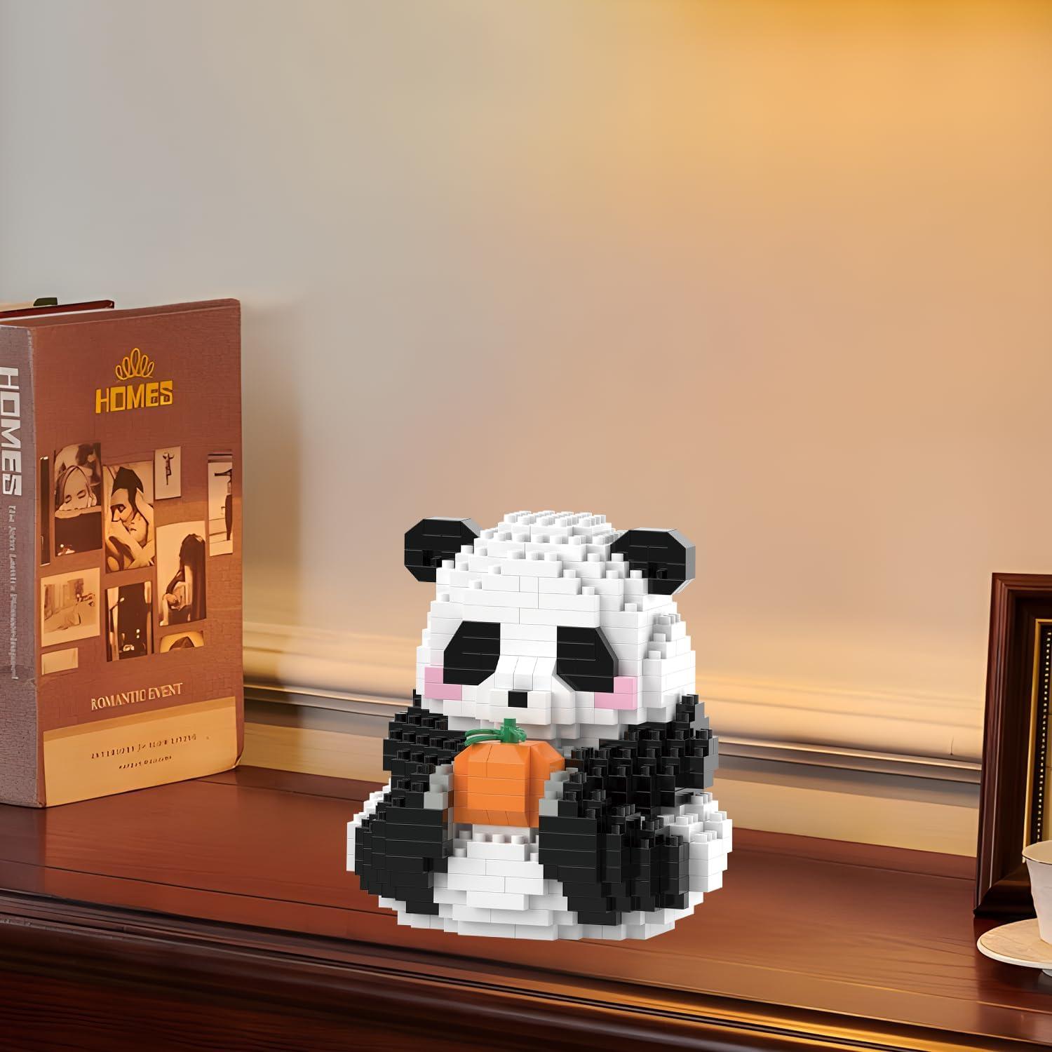 Bloques de Construcción Mini Panda MJDDJA - Juguete Educativo 7.6 cm