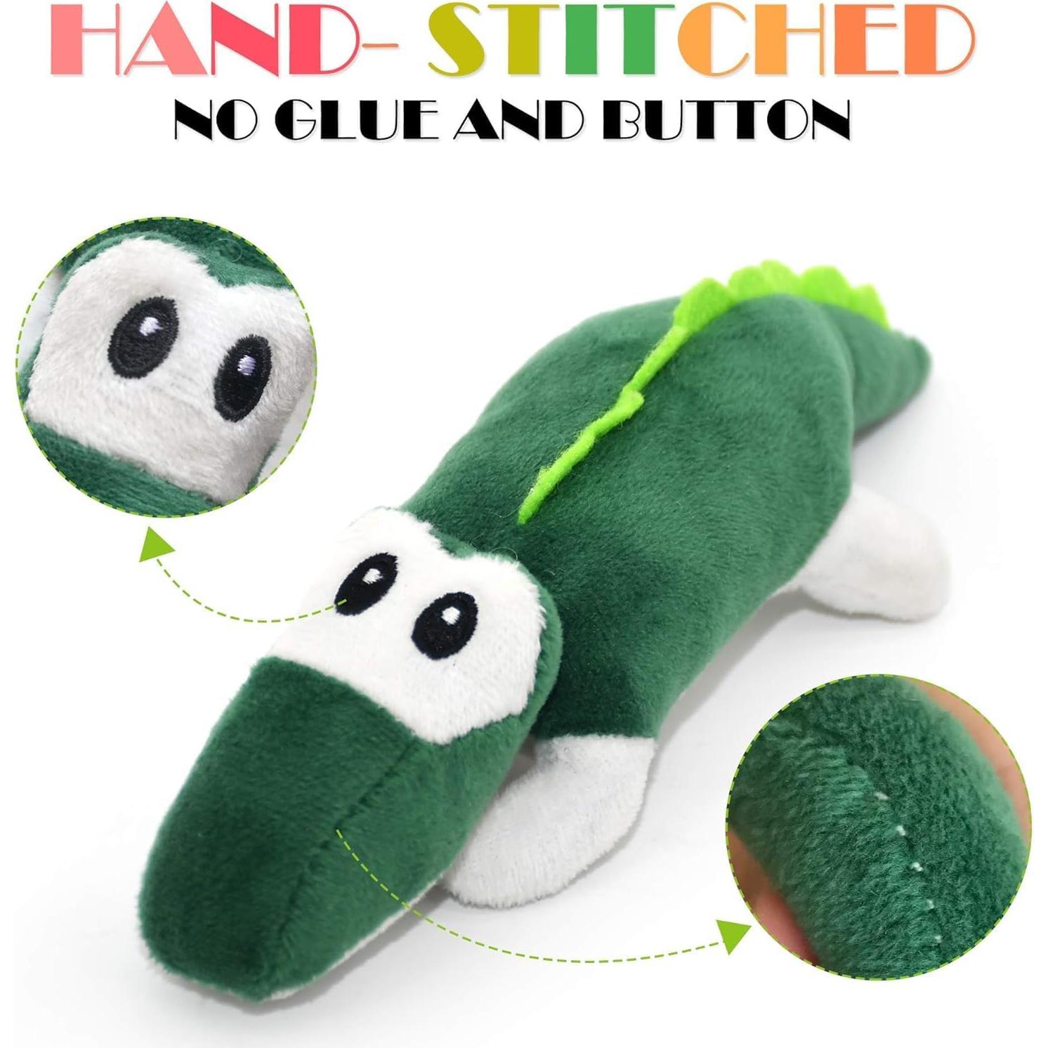 Juguetes Squeaky para Perros SHARLOVY - Paquete de 12 Peluches