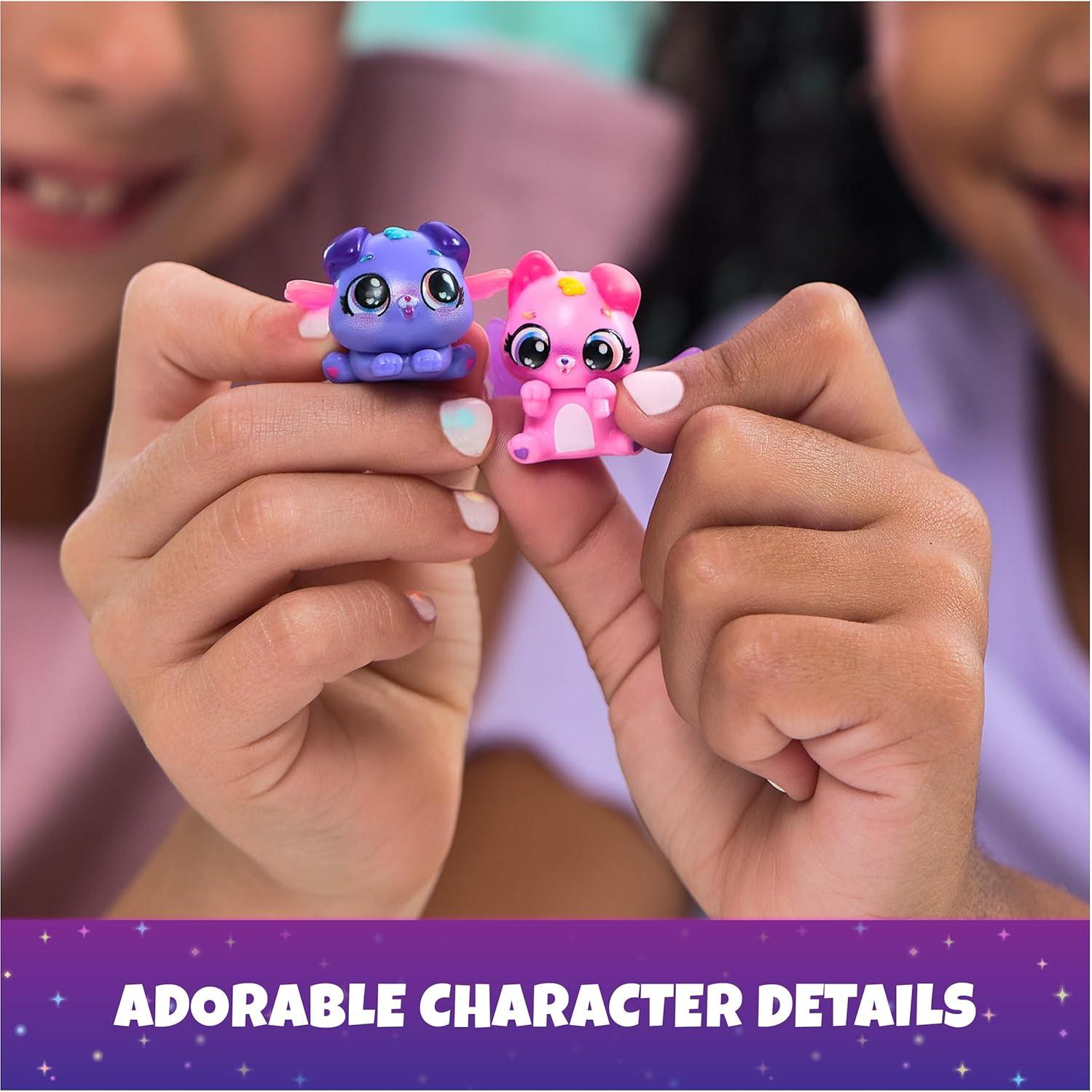 Hatchimals Alive Fiesta en la Piscina Arcoíris Neón con 2 Figuras y 14 Accesorios