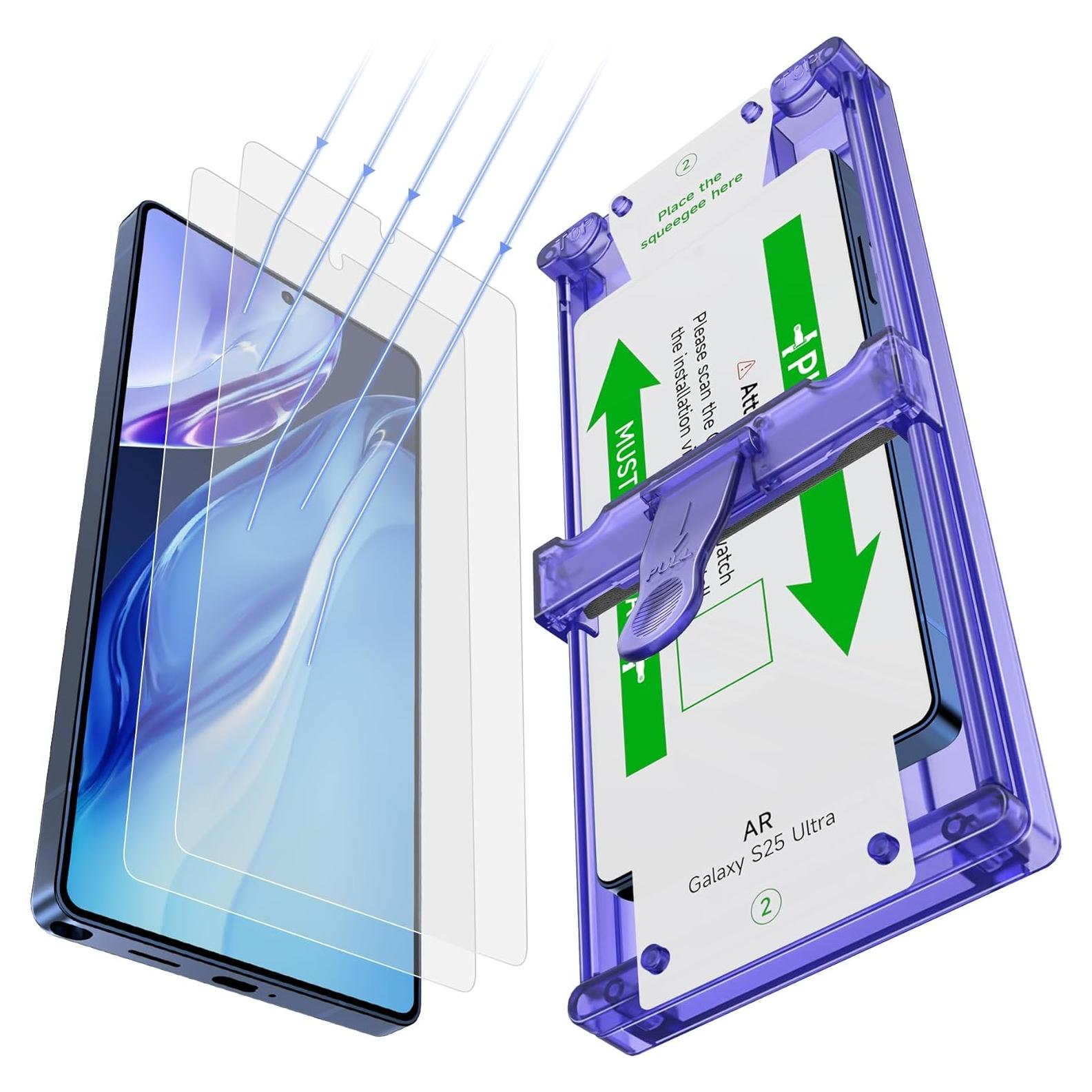 Protector de Pantalla Anti Reflectante YWXTW para Samsung S25 Ultra