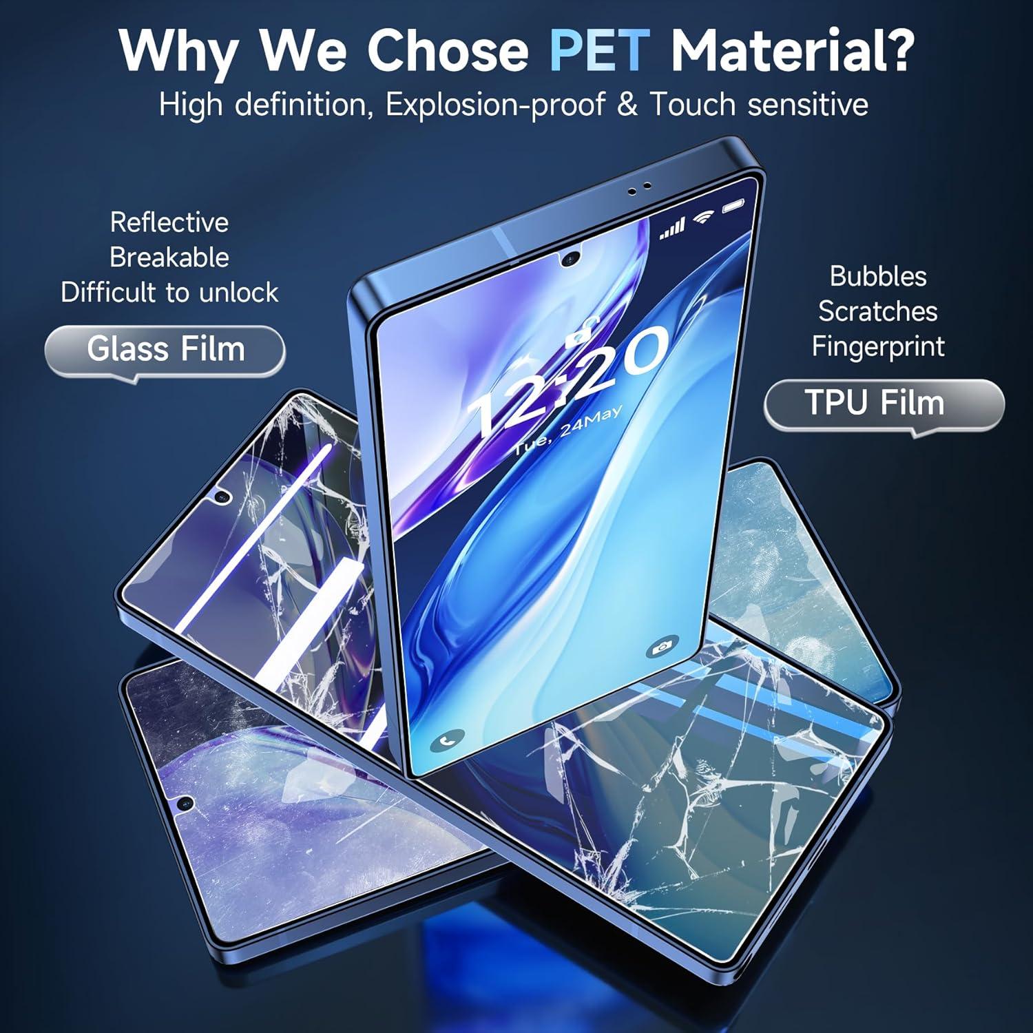 Protector de Pantalla Anti Reflectante YWXTW para Samsung S25 Ultra